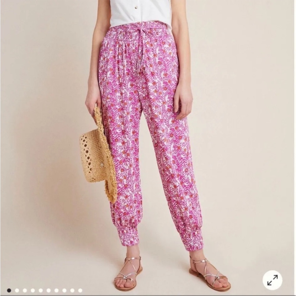 Anthropologie Abstract Print Jogger Size Small